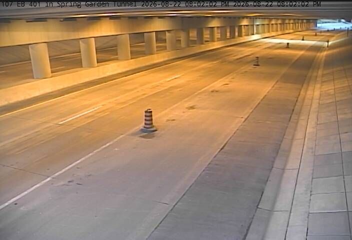 Windsor: 401 in Spring Garden Tunnel East Portal