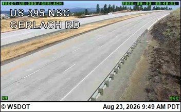 Liberty Lake › North: US 395 NSC at MP 163: NSC 395 & Gerlach