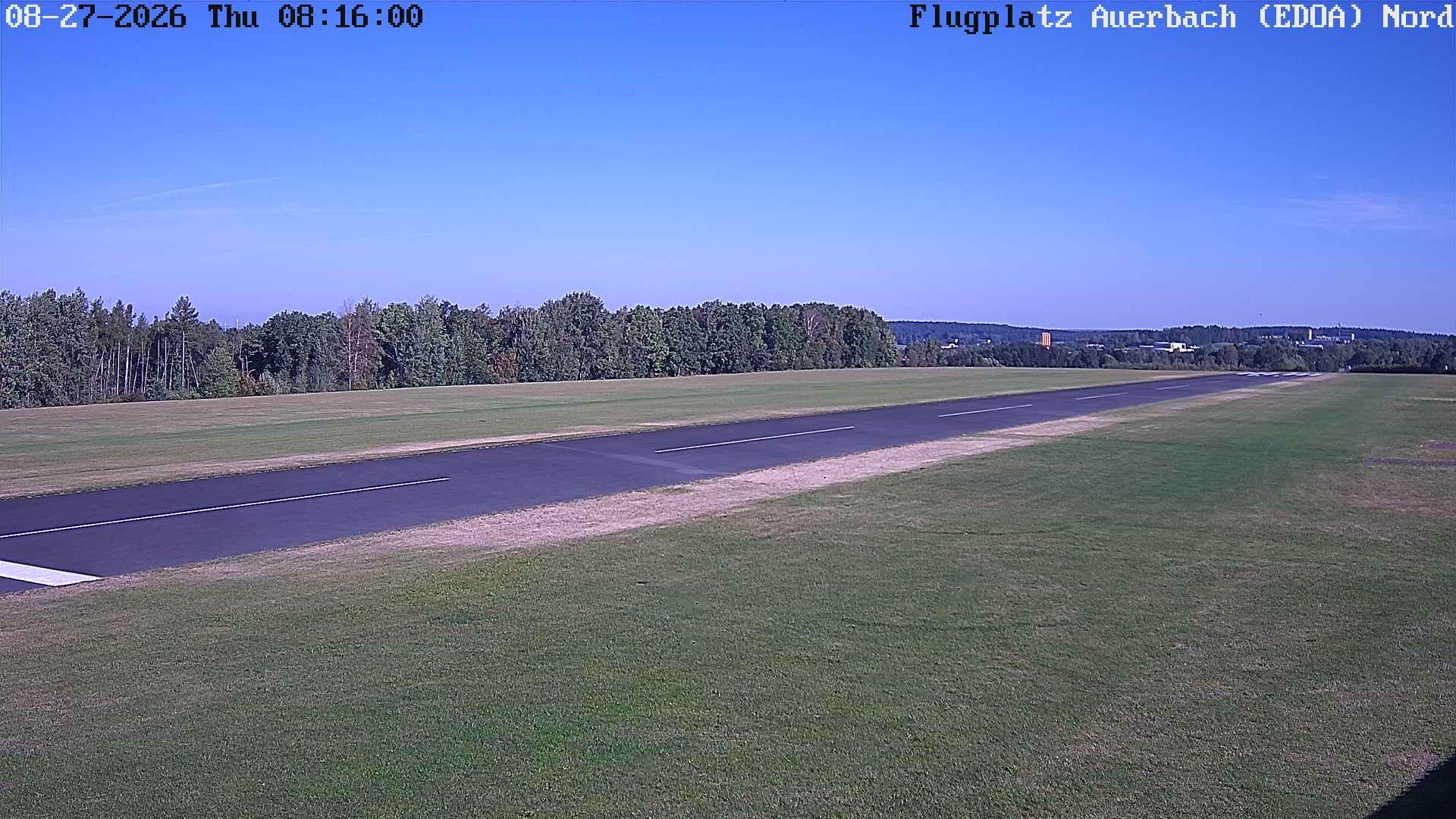 Falkenstein: Flugplatz Auerbach/V. (EDOA) - NW