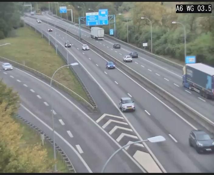 Luxembourg: A6 Croix de Cessange
