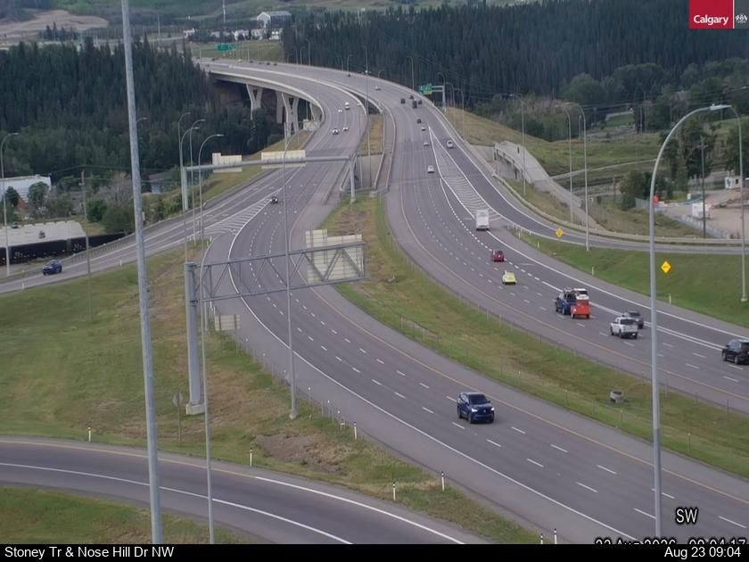 Scenic Acres: Stoney Trail - Nose Hill Drive NW (W of E INT)
