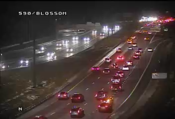 Rochester: NY-590 at Blossom Rd