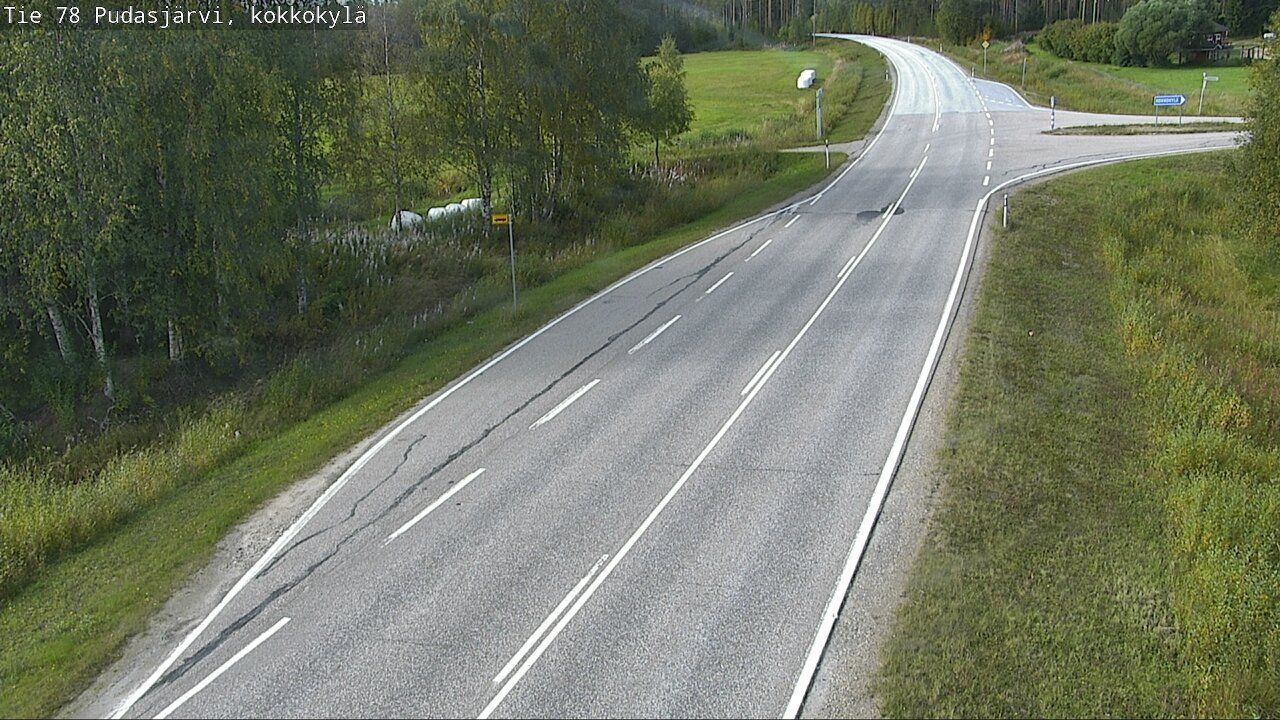 Pudasjarvi: Tie - Kokkokylä - Rovaniemelle