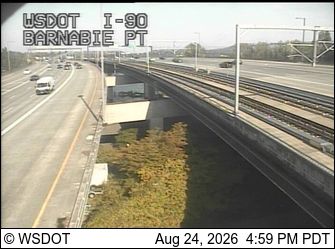 Burien: I-90 at MP 8.4: Barnabie Pt