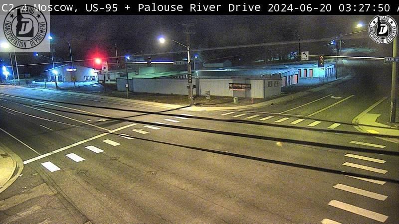 Moscow: US 95: Palouse River