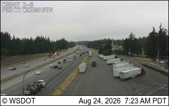 Pacific: I-5 at MP 140.6: Weigh Station
