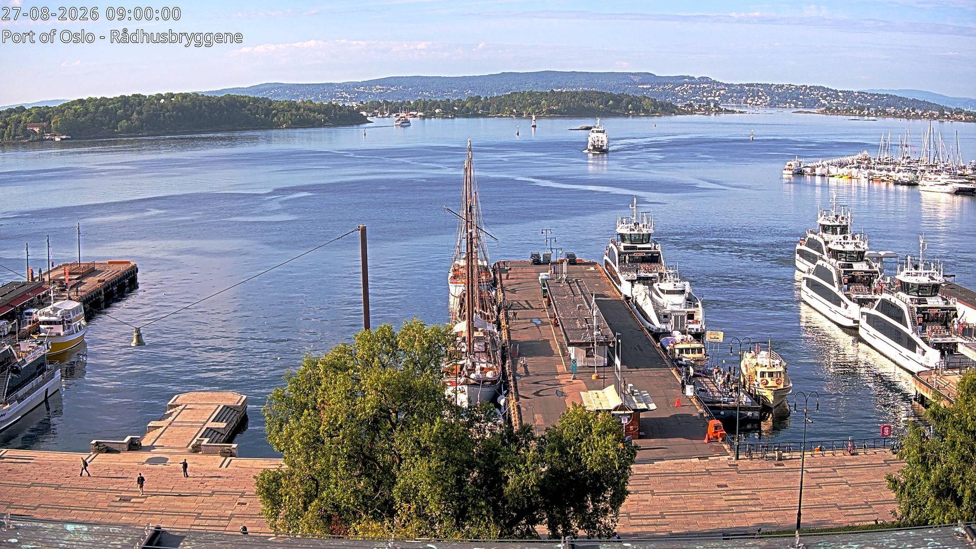 Oslo: Havn - Raadhuskaia