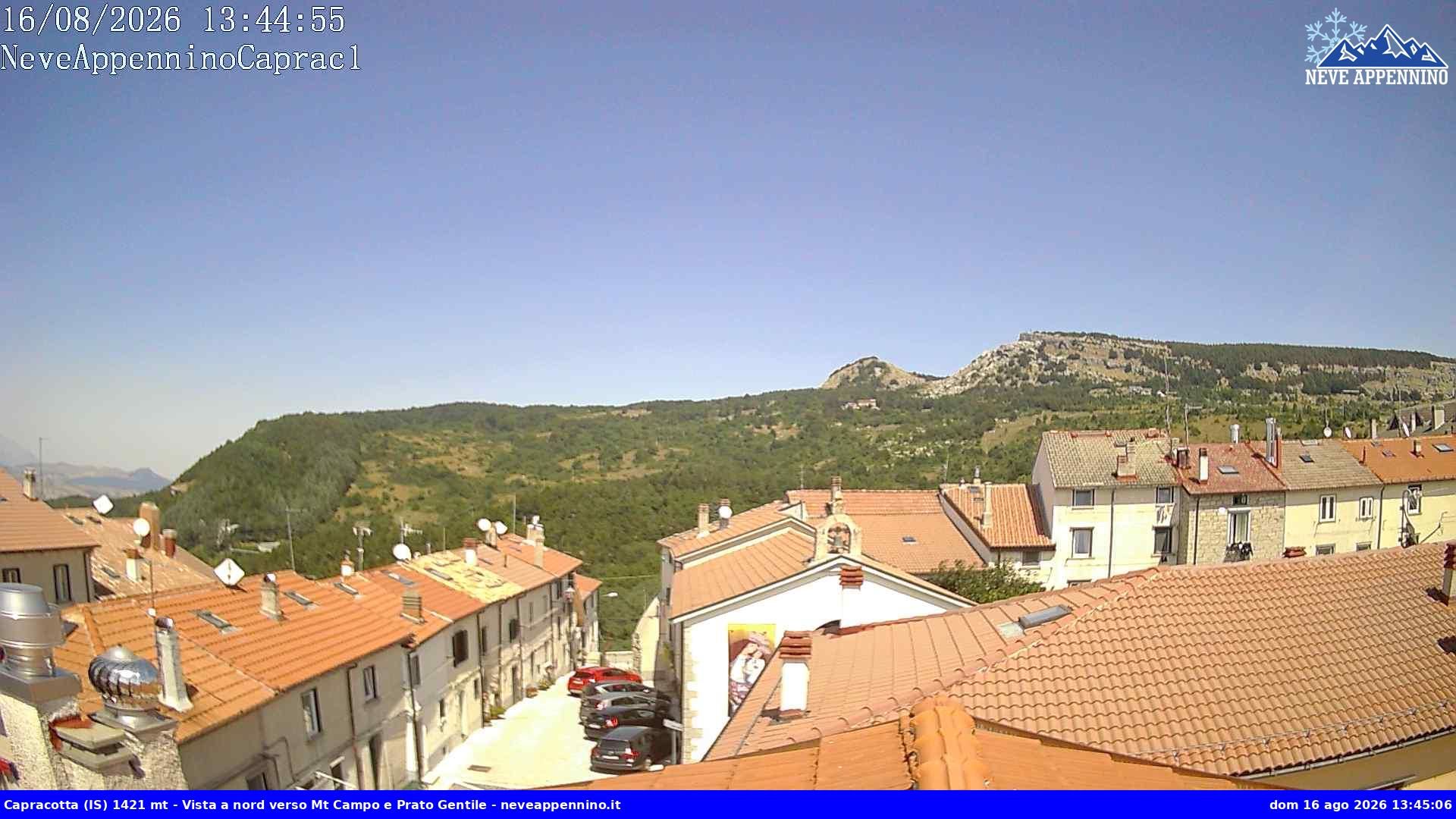Capracotta › South: Via San Giovanni - Church of Saint Mary of the Assumption - Monte Capraro