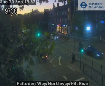 London: Falloden Way/Northway/Hill Rise