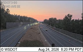 Clyde Hill: I-90 at MP 14.4: 192nd Ave SE