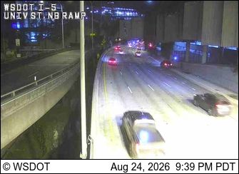 Seattle: I-5 at MP 165.7: University St Ramp