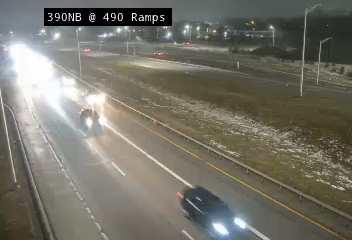 North Gates › North: I-390 Northbound at I-490