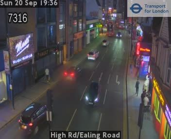 London: High Rd/Ealing Road
