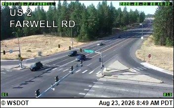 Mead: US 2 at MP 295.6: Farwell Rd