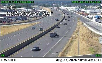 Liberty Lake: I-90 at MP 286.2: Broadway Ave