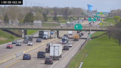 Cheektowaga › East: I-90 Between Interchange 52 (Walden Ave) and 51 (Route