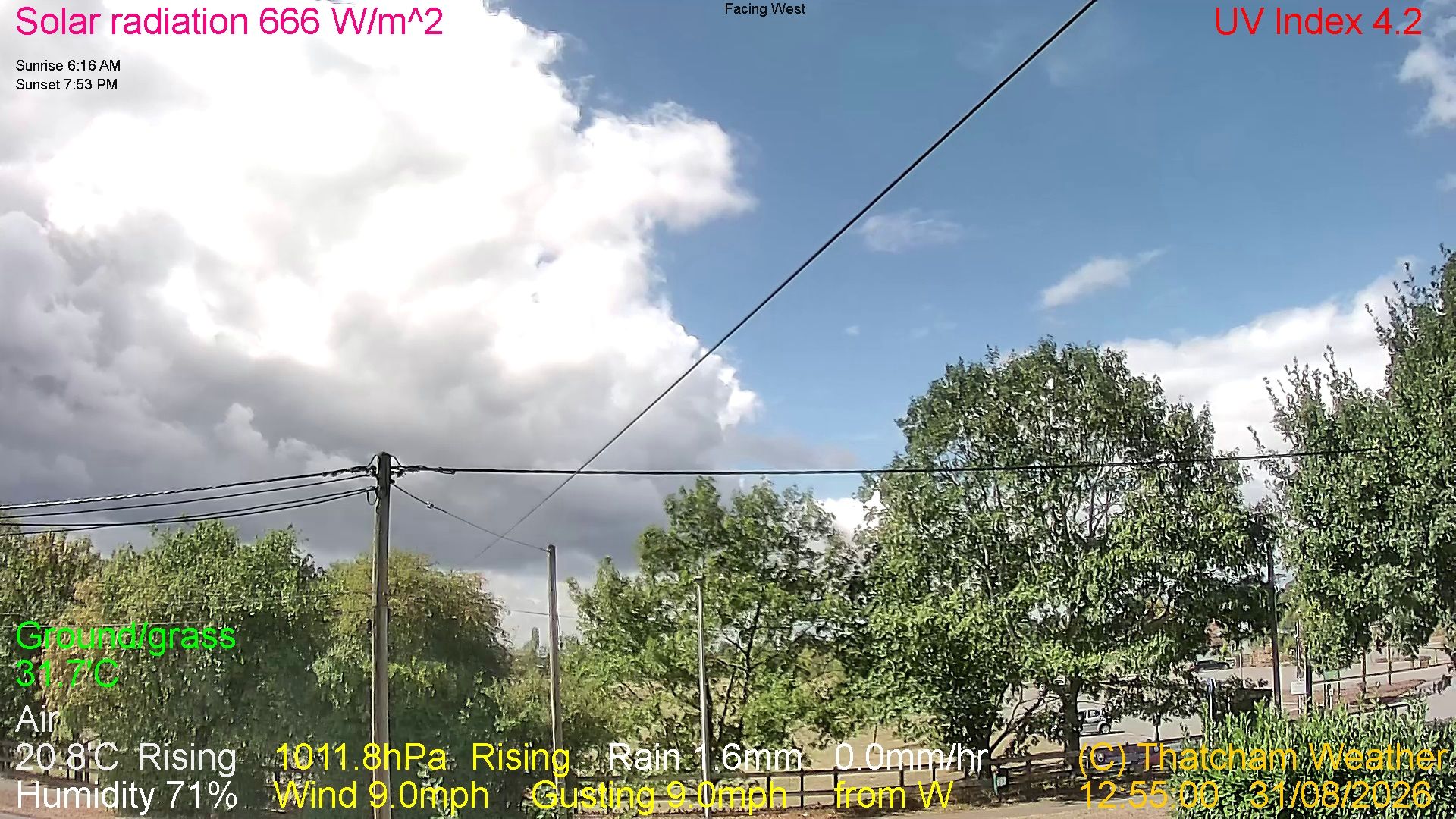 Newbury: Thatcham weathercam