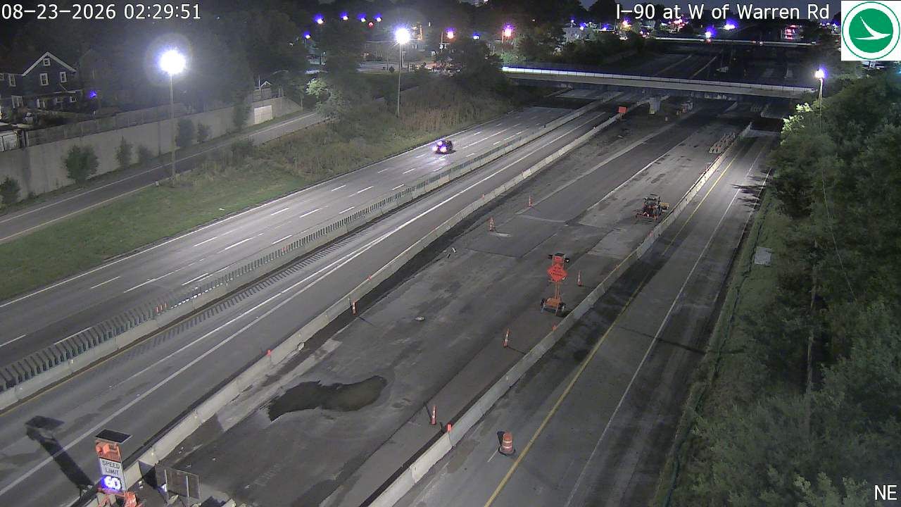 Kamms Corners: I-90 at W of Warren Rd