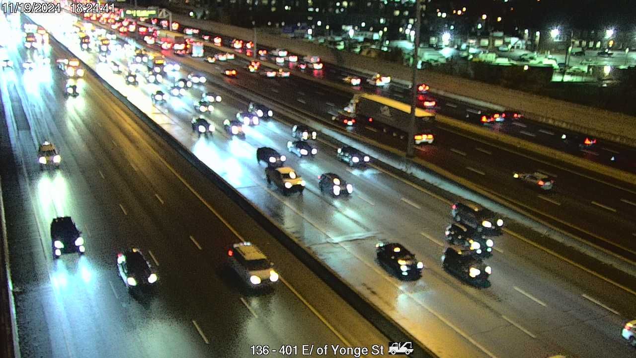 North York: Highway 401 east of Yonge Street