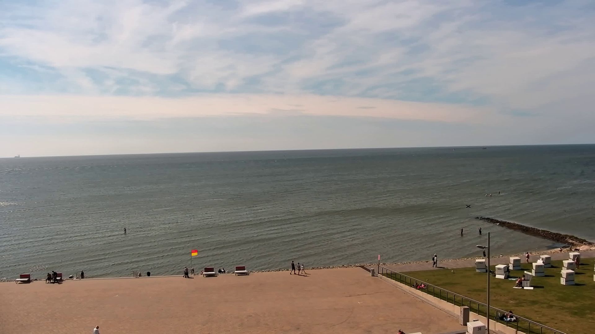 Busum: Livespotting - Live am Hauptstrand in - an der Nordseeküste