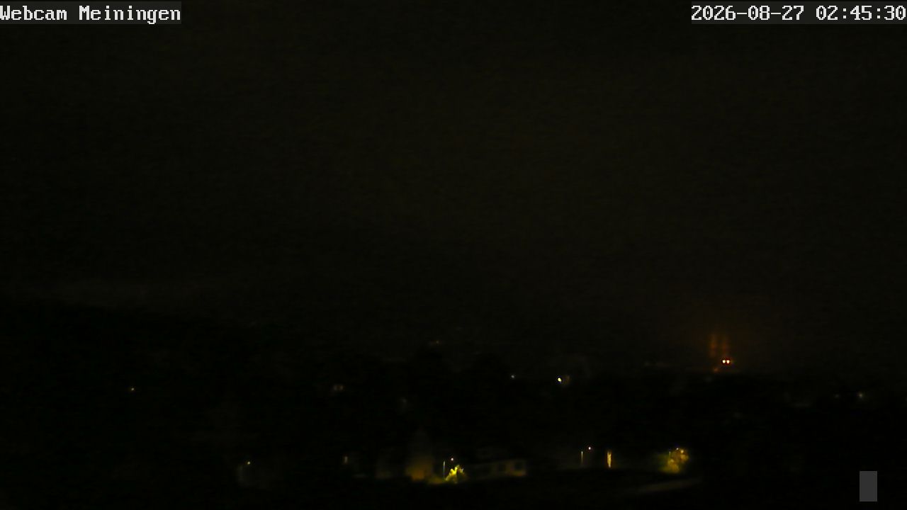 Meiningen: Webcam - Blick v. Schafhof