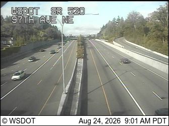 Clyde Hill: SR 520 at MP 5.5: 97th Ave NE