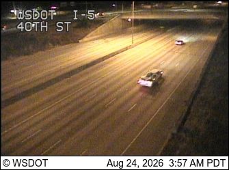 Lowell: I-5 at MP 192.7: 40th St