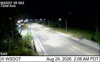 Battle Ground: SR 502 at MP 3.6: NE 72nd Ave