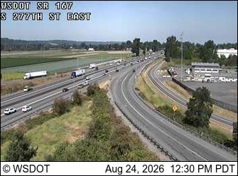 Meredith: SR 167 at MP 17.9: S 277th St, East