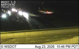Lacey: I-5 at MP 111.9: Marvin Rd