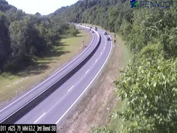 Robinson Township: I-79 @ MM 63.2 (3RD BEND_SOUTHBOUND)