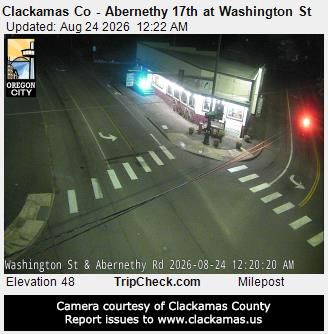 Oregon City: Clackamas Co - Abernethy 17th at Washington St