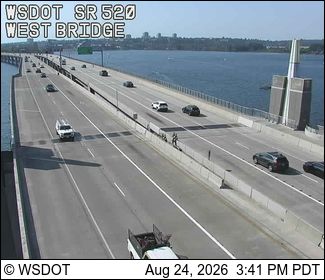 Edgewater Park: SR 520 at MP 2.4: West Bridge