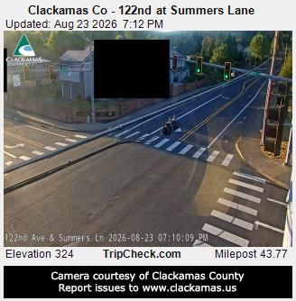 Rivergrove: Clackamas Co - 122nd at Summers Lane