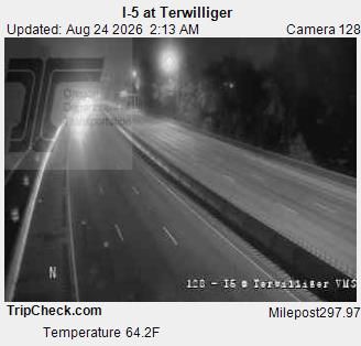 Burlingame: I-5 at Terwilliger