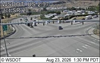 Olds › West: US 2 at MP 127.8: US 97 I/C E. End Odabashian Br