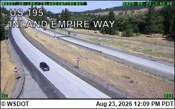 Comstock: US 195 at MP 94.3: Inland Empire Way
