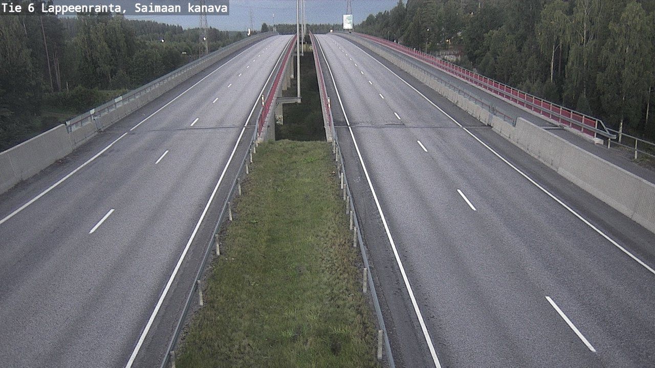 Lappeenranta: Tie - Saimaan kanava - Lappeenrantaan