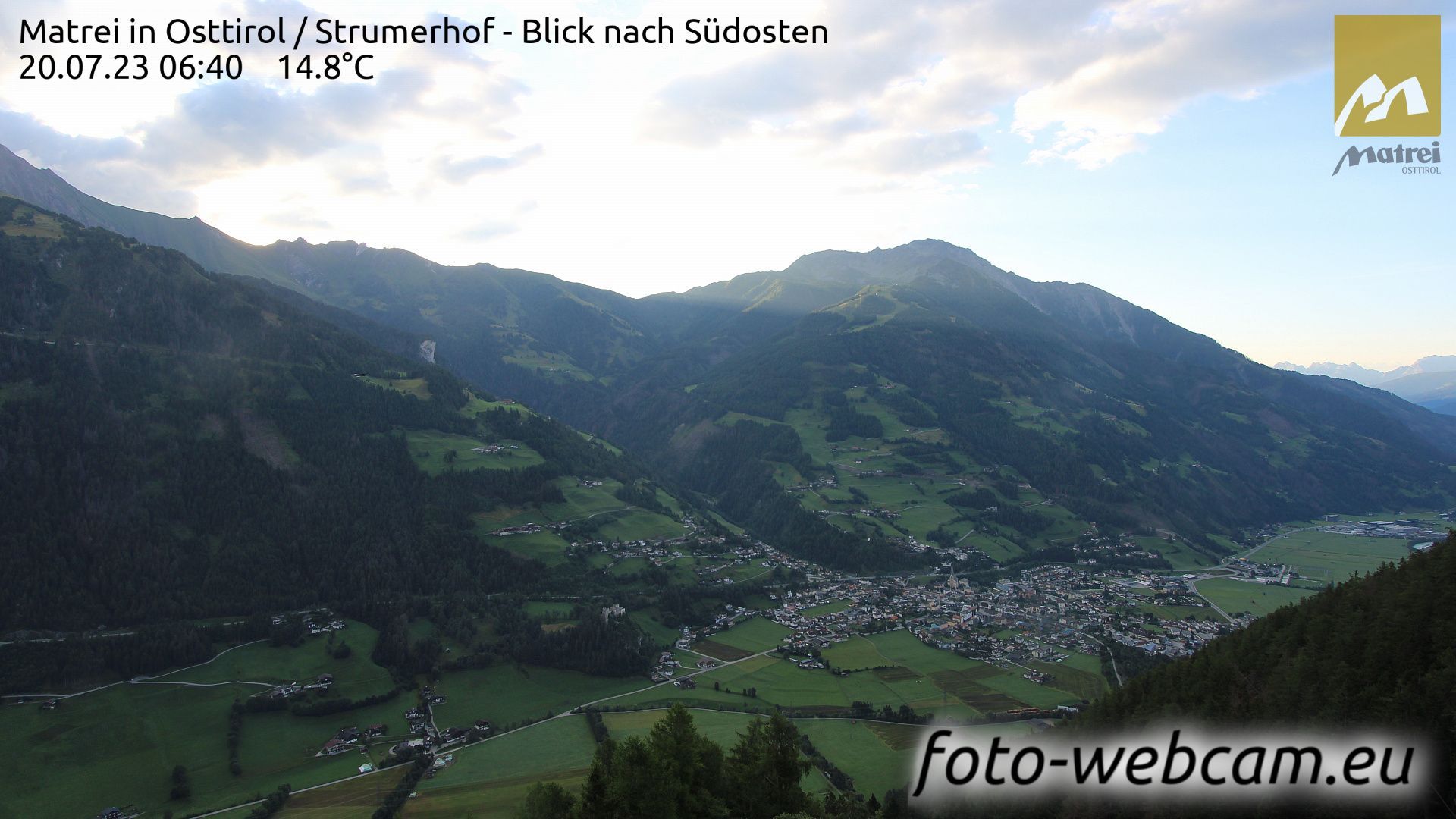 Marktgemeinde Matrei in Osttirol: Matrei in Osttirol - Strumerhof - Blick nach Südosten