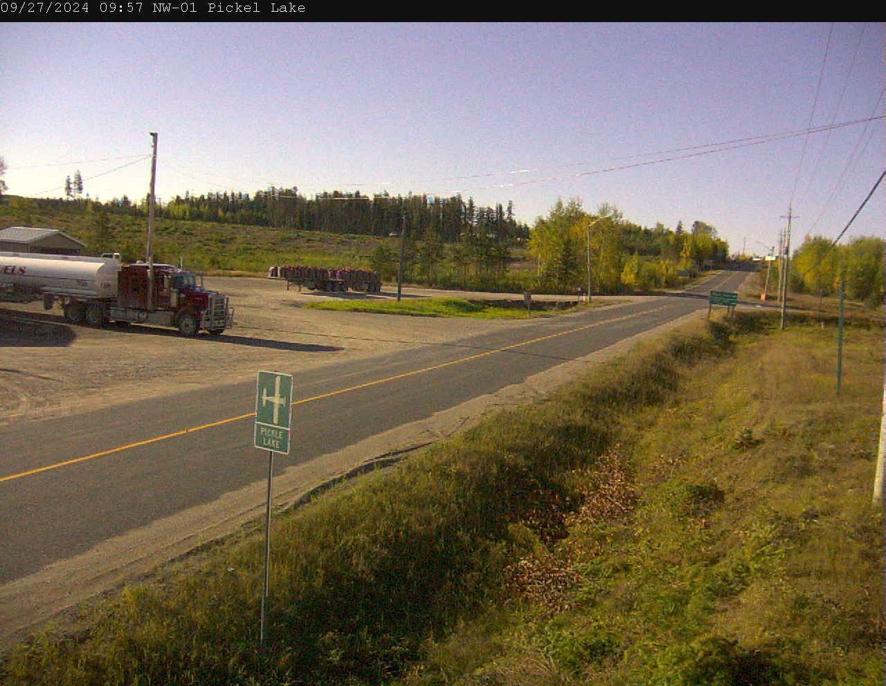 Pickle Lake Township: Highway 599 near Pickle Lake