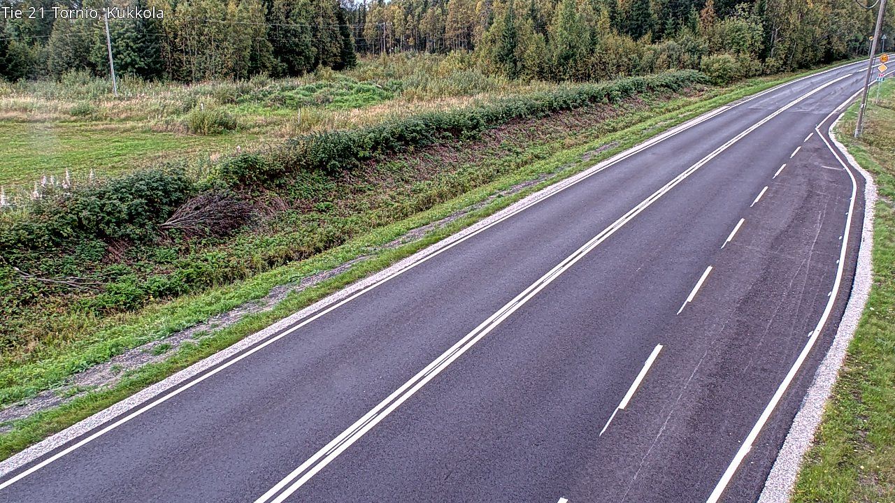 Tornion siirtolapuutarha: Tie 21 Tornio, Kukkola - Kilpisjärvelle
