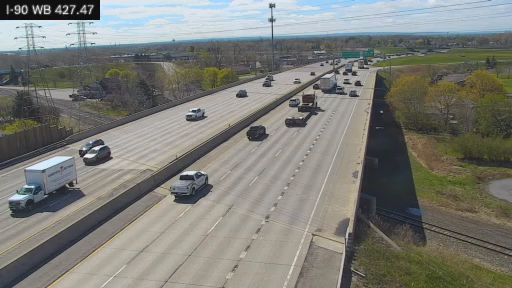 Winchester › West: I-90 Between Interchange 53 (I-190 Junction) and 54 (Route 400