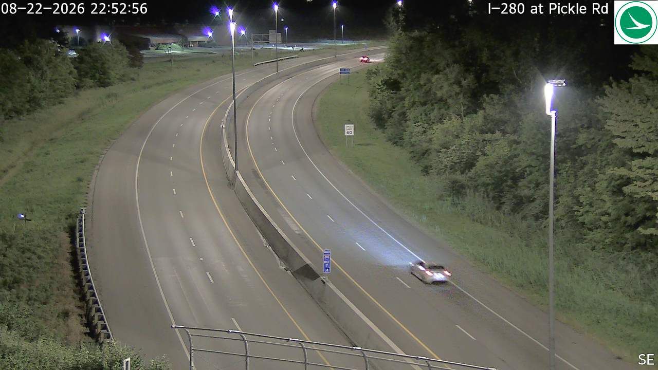 Oregon: I-280 at Pickle Rd