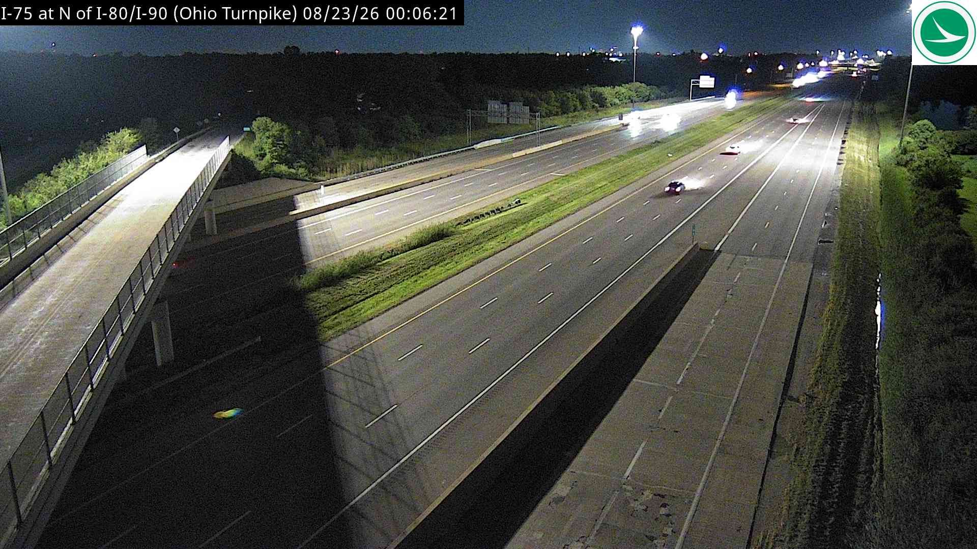 Rossford: I-75 at N of I-80/90 - Turnpike