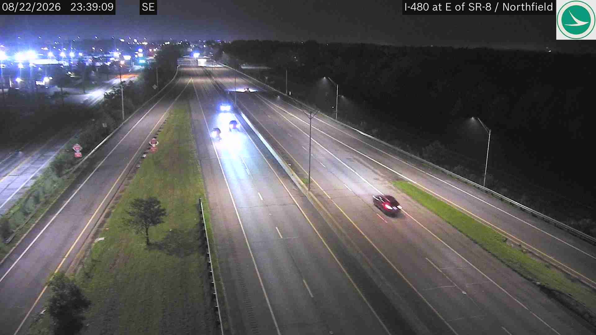 Bedford Heights: I-480 at E of SR-8 - Northfield Rd