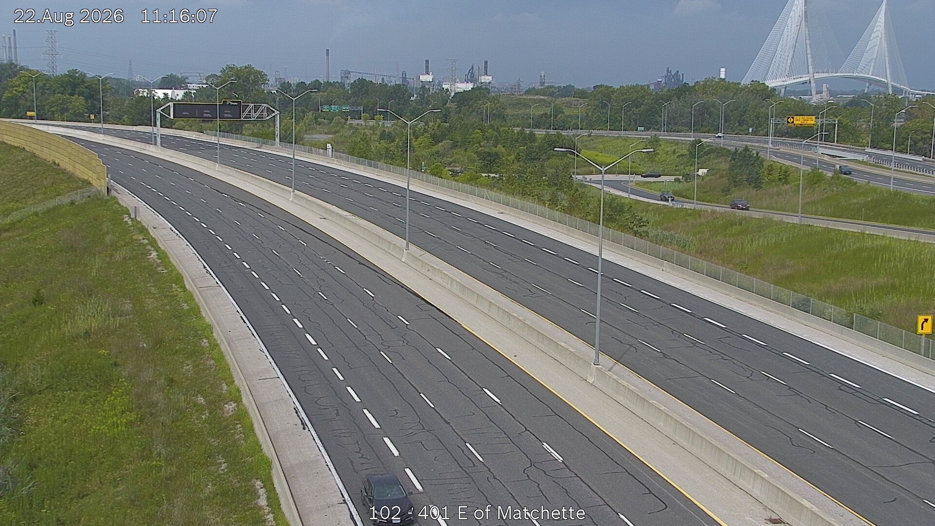 Windsor: 401 E of Matchette Rd