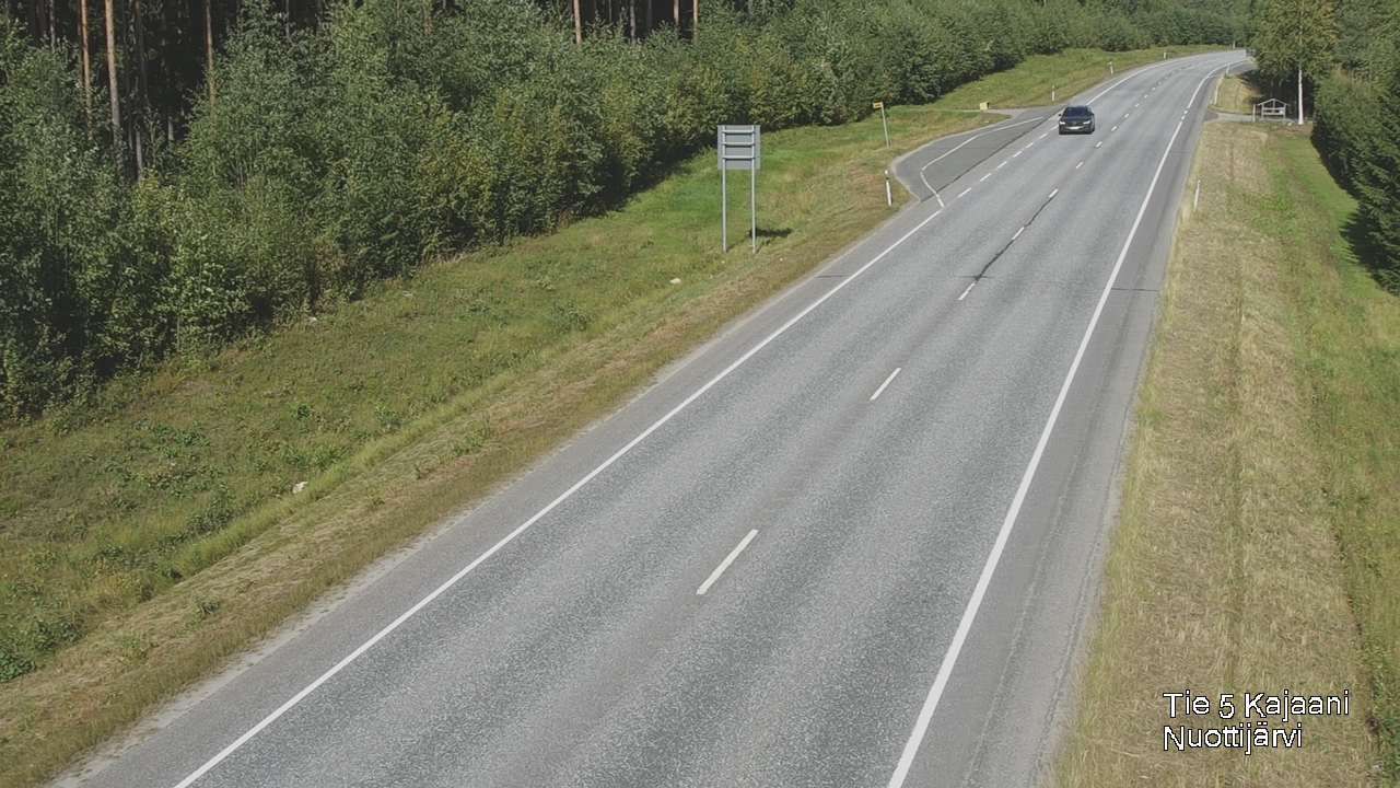 Kajaani: Tie - Nuottijärvi - Kajaaniin