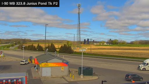 Stone Church Corner › West: I-90 WB 323.8 Junius Pond Truck Pk