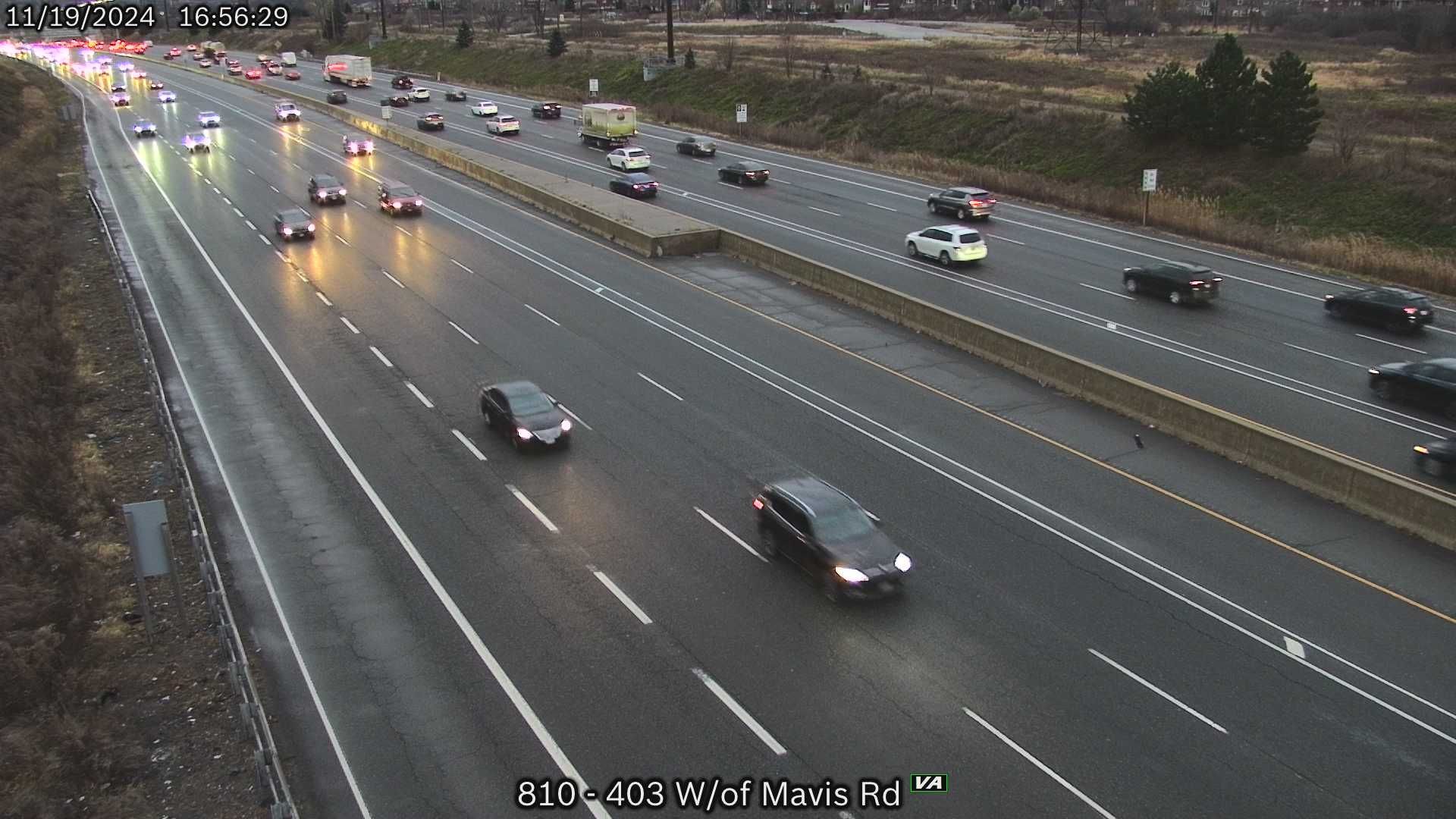 Mississauga: Highway 403 near West of Mavis Road