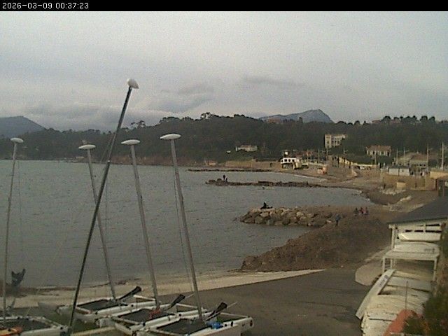 Le Pradet: Plage de la Garonne